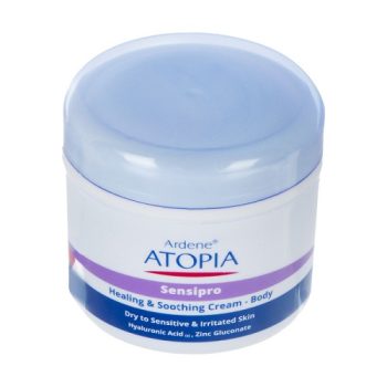 کرم مرطوب کننده و التیام بخش پوستهای خشک و حساس سنسی پرو آردن آتوپیا 150 میلی لیتر