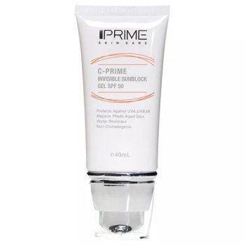 ژل ضد آفتاب پرایم spf 50 حاوی ویتامین ث 40 میل