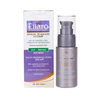 سرم آبرسان و ضدچروک جوانساز  يوس هيدرا سرم پلاس الارو 30 میلی‌لیتر