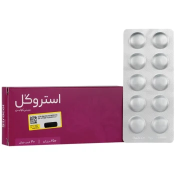 قرص استروکل سیتی کولین 250 میلی‌گرم اشبال شیمی - 30 عدد